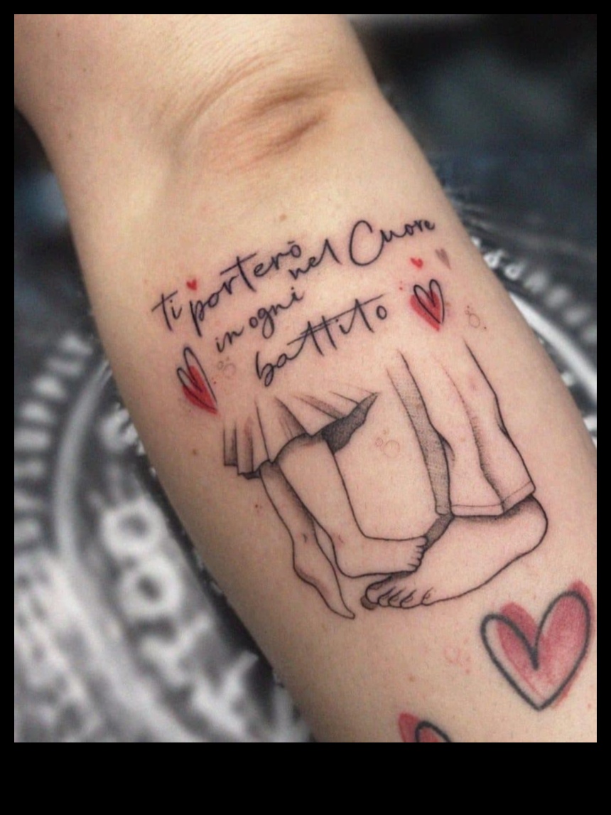 Tetovēta romantika: mīlestības dziļuma paušana ar tinti