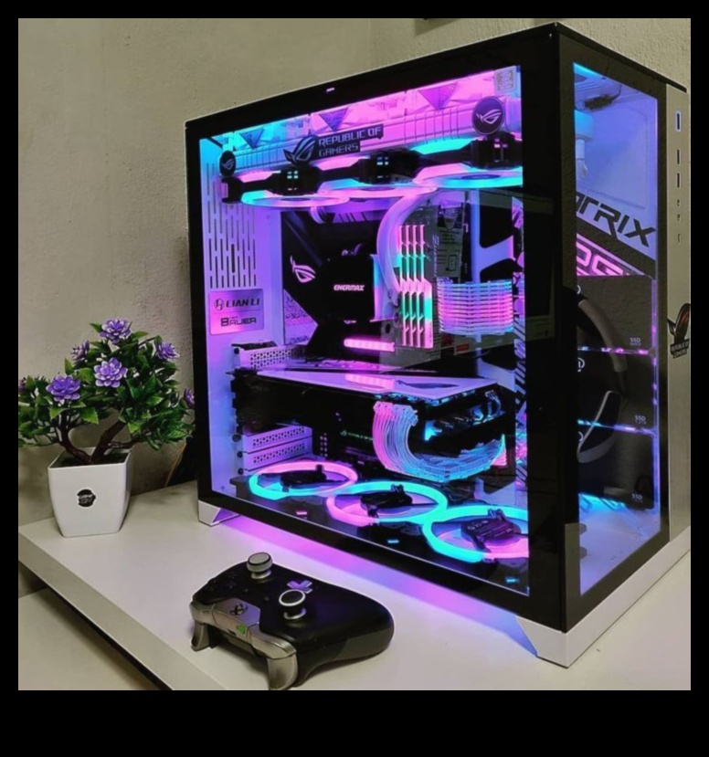 Uzlabojiet savu konsoli: LED gaismas, apvalki un estētiski uzlabojumi