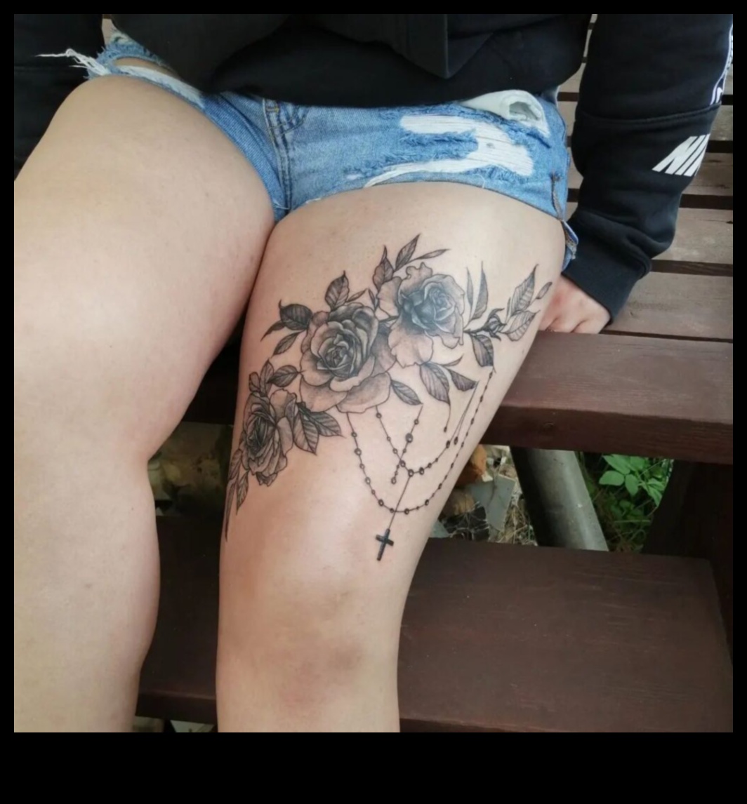 Izteiksmīgs audekls: paceliet stilu ar drosmīgiem kāju tetovējuma šedevriem