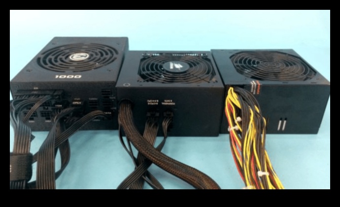 Barošanas avota preferences: moduļu un nemodulāra barošanas bloka opcijas