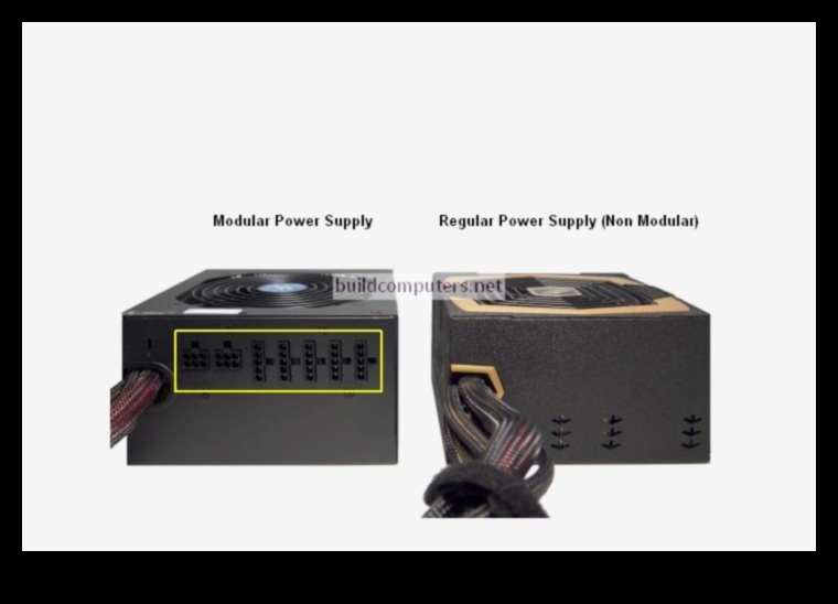 Barošanas avota preferences: moduļu un nemodulāra barošanas bloka opcijas