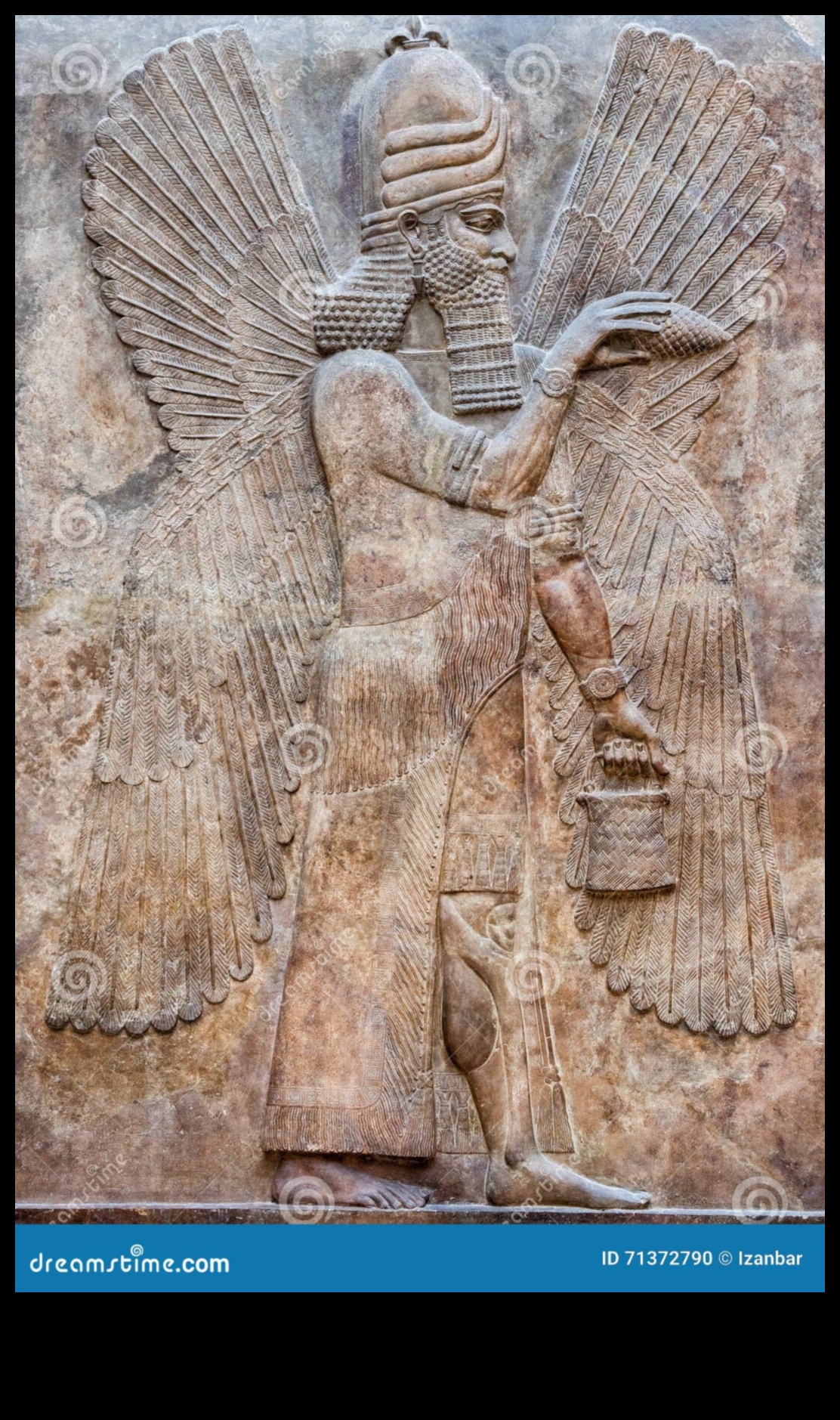 Babilonijas bareljefi: mākslinieciskie izmēri akmenī