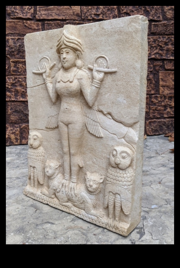 Babilonijas bareljefi: mākslinieciskie izmēri akmenī