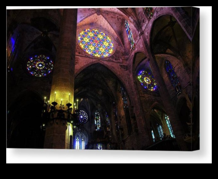 Katedrāles audekli: mākslinieciskās atveides gotikas sienu gleznojumos