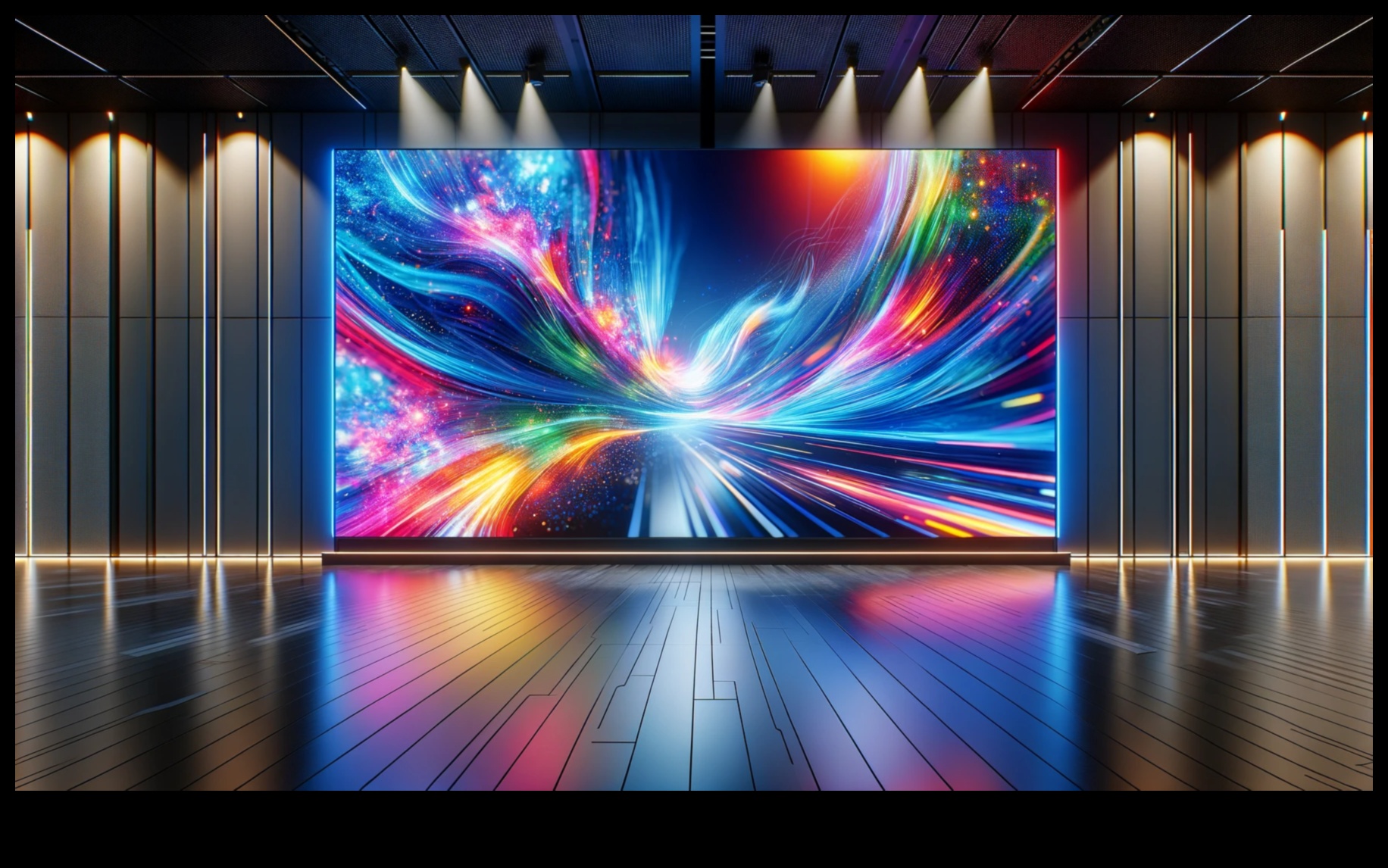 Audiovizuālā māksla: TV instalācijas un sienas displeji