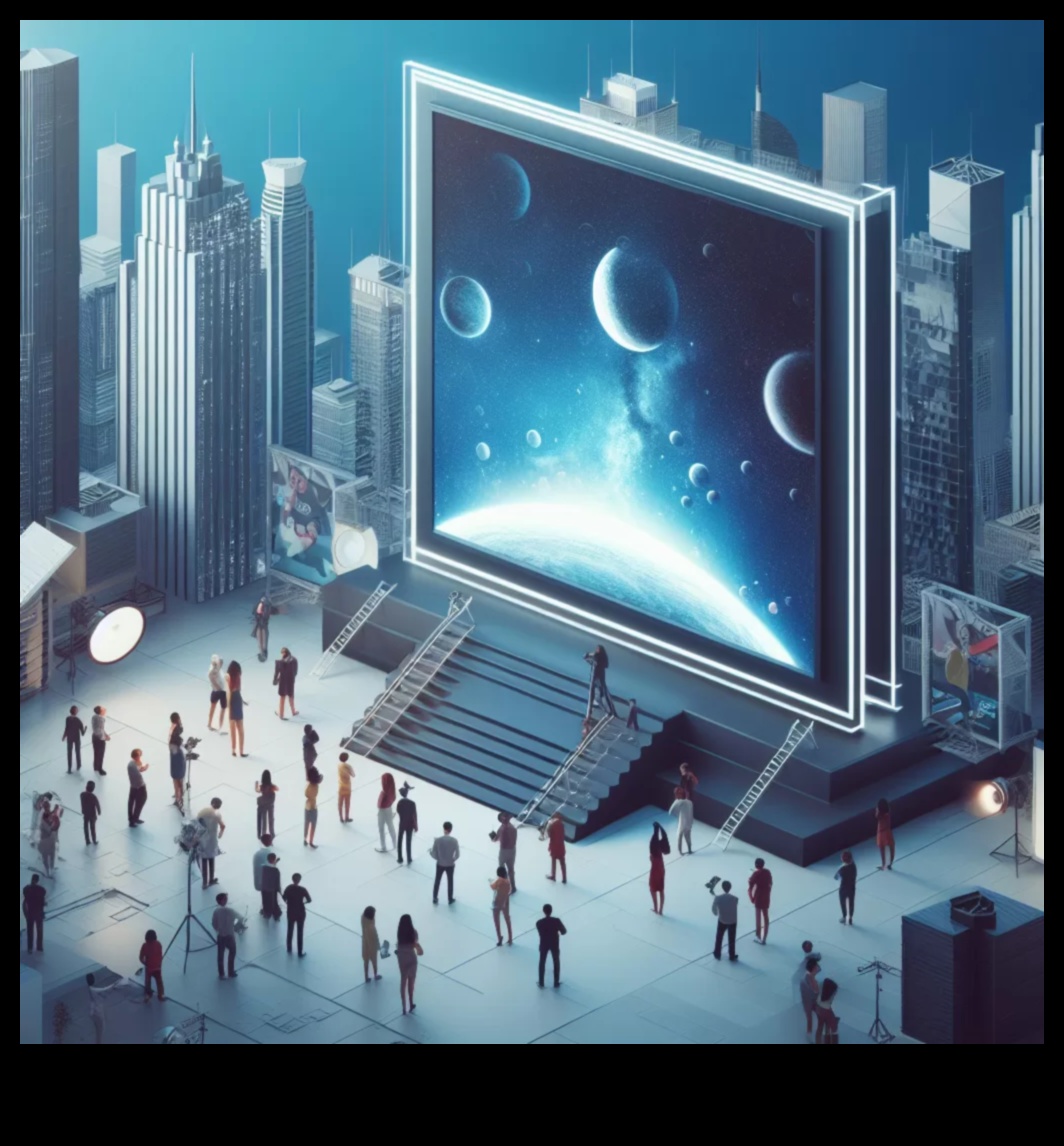 Audiovizuālā māksla: TV instalācijas un sienas displeji