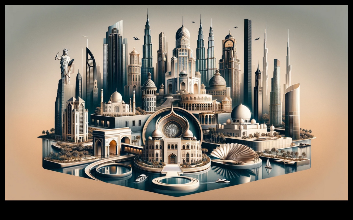 Arhitektūras brīnumi: senās mākslas izpēte konstrukcijās