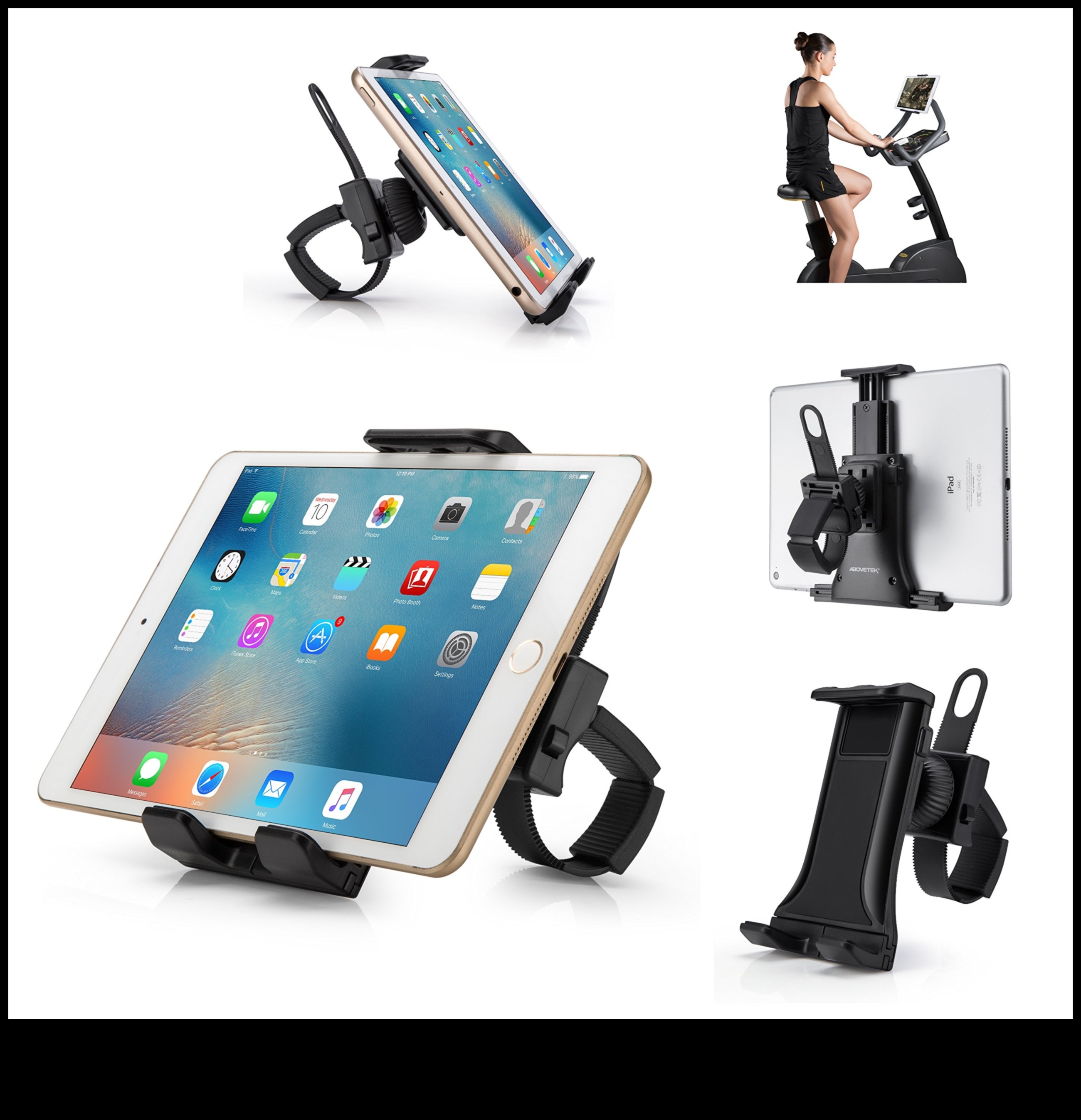 Tālruņa stiprinājumi fitnesam: piederumi skriešanai, riteņbraukšanai un citiem