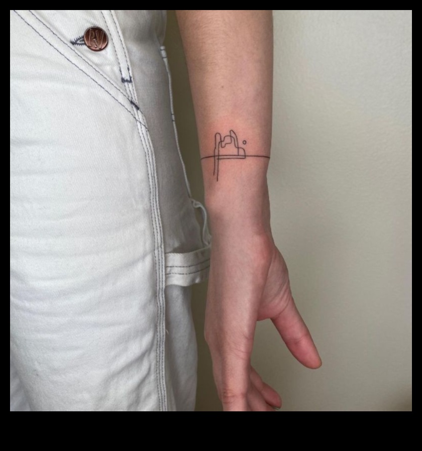 Smalki apgalvojumi: iespaidīgi minimālisma plaukstas tetovējumi