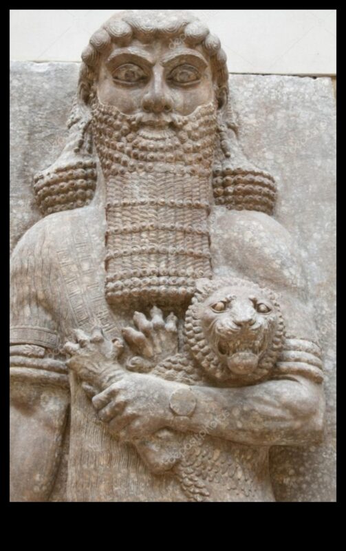 Babilonijas bareljefi: mākslinieciskie izmēri akmenī