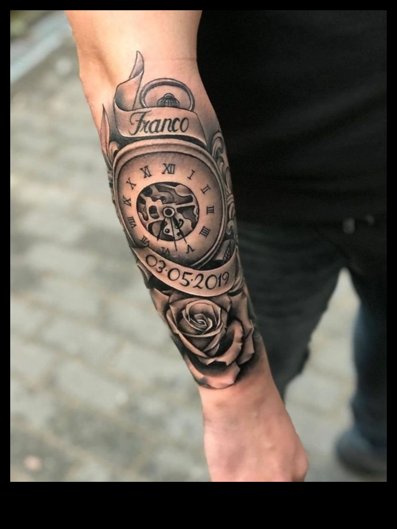 Tintes simfonija: harmonija mazo plaukstas locītavas tetovējumu dizainā